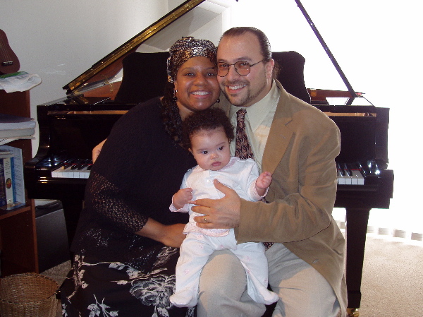 Family Portrait by the Piano