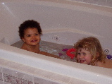 Cousins in the Tub