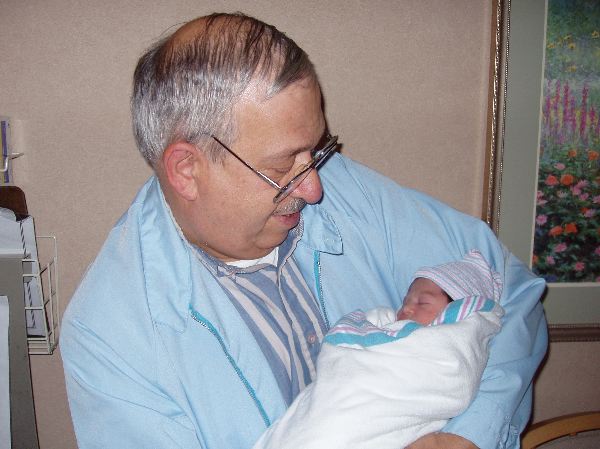 Grandpa Jordan with Kayla