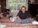 Kayla Helps Daddy Work from Home