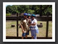 Family snaphot at Rancho San Antonio