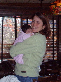 Kayla Snuggles With Aunt Jen
