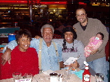 Celebrating Grandpa Charles' Birthday at the City Limits Diner