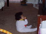 Kayla watches "Clifford the Big Red Dog" (Did someone say "Dog?")