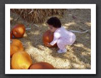 Kayla seeks The Great Pumpkin