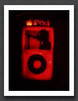 iPod Pumpkin (lights out)