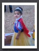 Snow White at the Halloween Parade